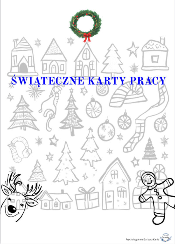 Świąteczne karty pracy